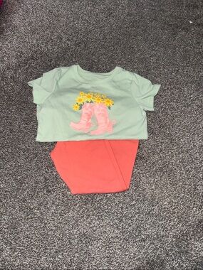 Girls 20 pc T Shirt and Legging Set
